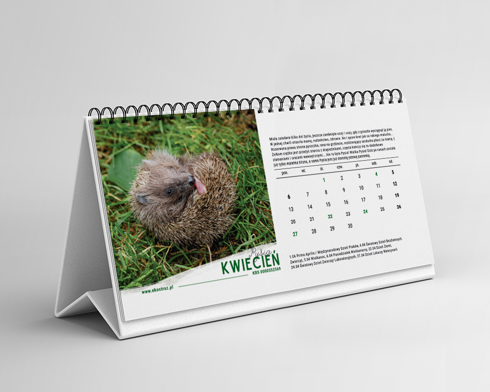 KALENDARZ BJEŻ MNIE BIURKOWY - obrazek 4