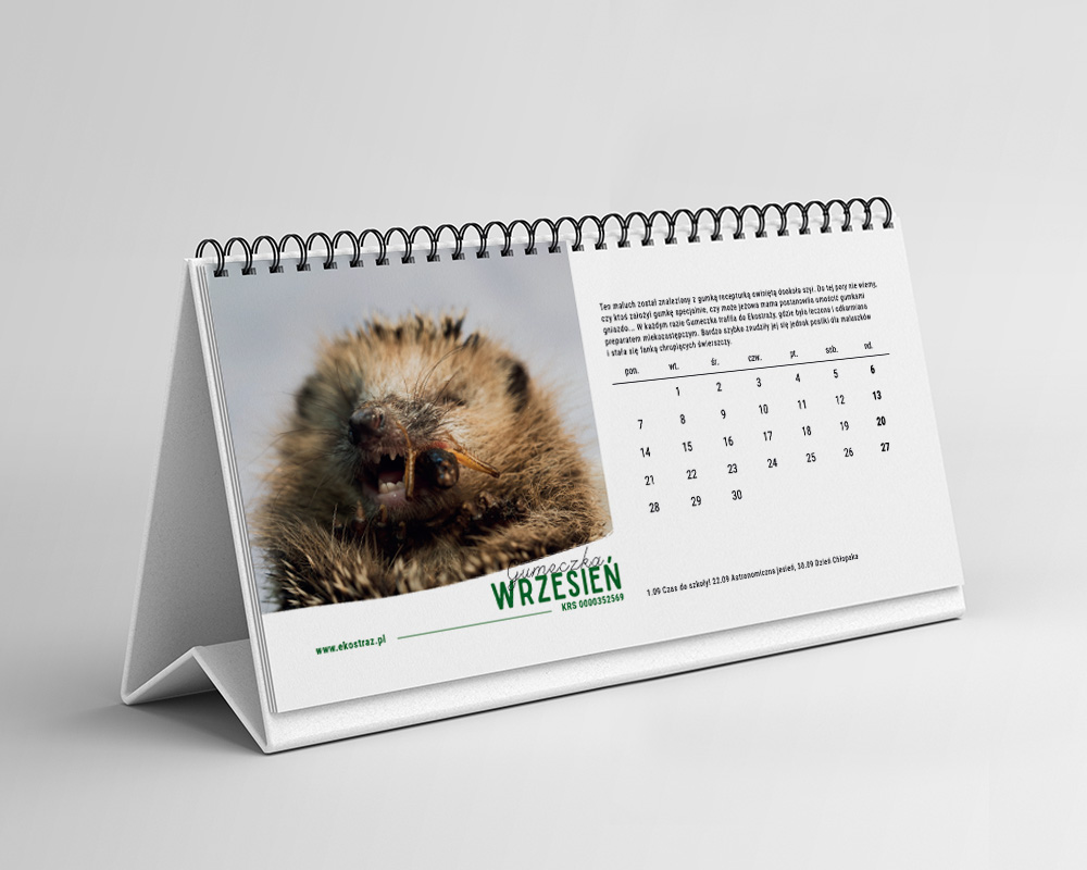 KALENDARZ BJEŻ MNIE BIURKOWY - obrazek 5