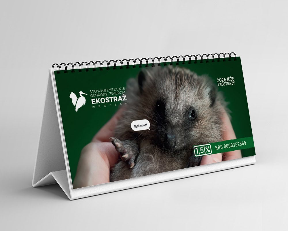 KALENDARZ BJEŻ MNIE BIURKOWY