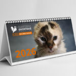 KALENDARZ KOTY BIURKOWY