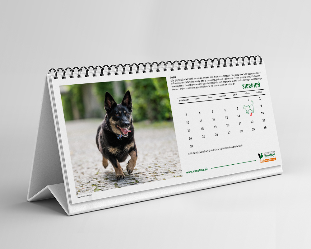 KALENDARZ PSY BIURKOWY - obrazek 2